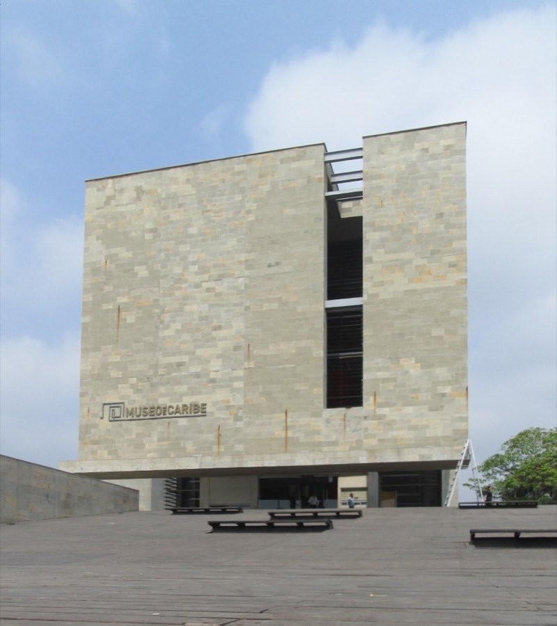 Fachada del Museo del Caribe