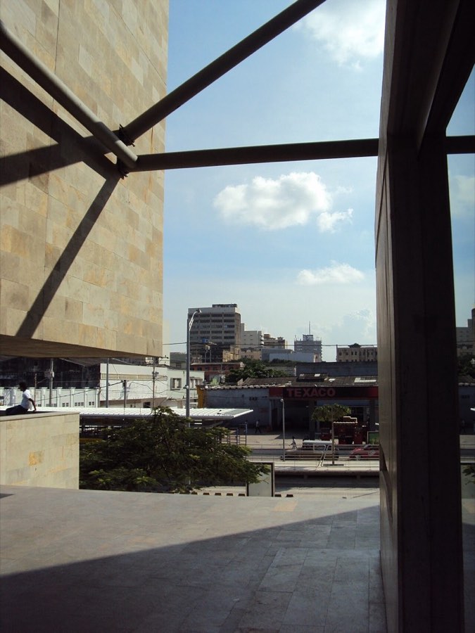 Vista de la ciudad desde el Parque Cultural del Caribe